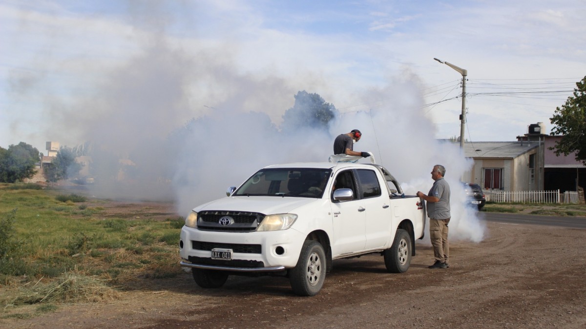 Operativo de limpieza y fumigación en el barrio Luz y Fuerza ...